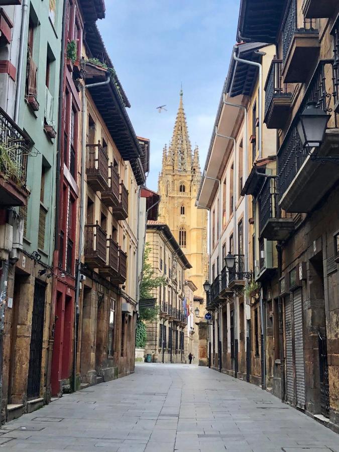Apartamento Jardin De San Feliz / Fontan Oviedo Bagian luar foto